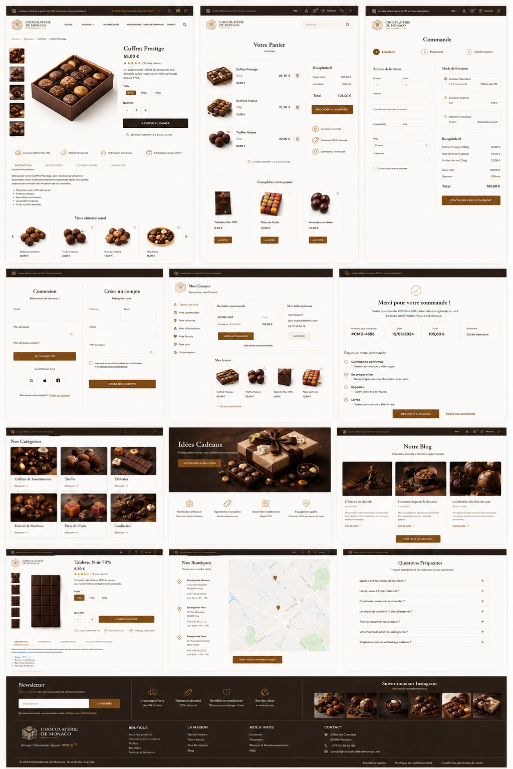 Nexolia Store — orders and admin dashboard