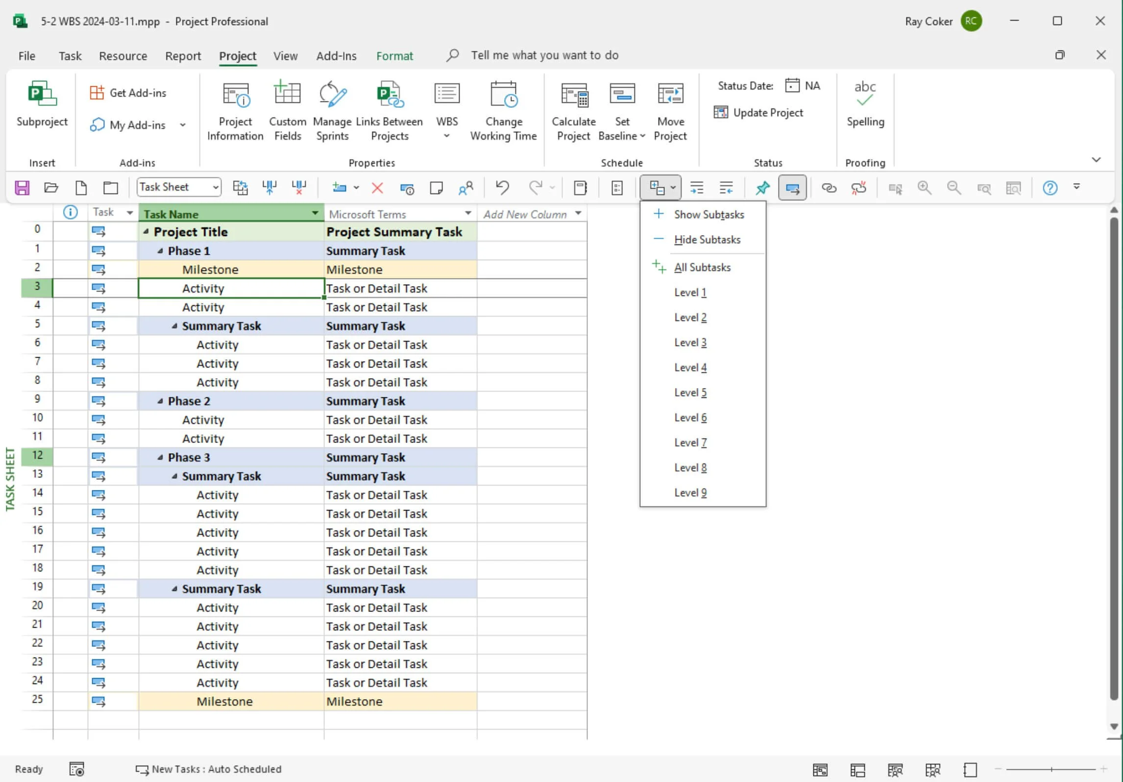 Nexolia PMIS — interface view 4