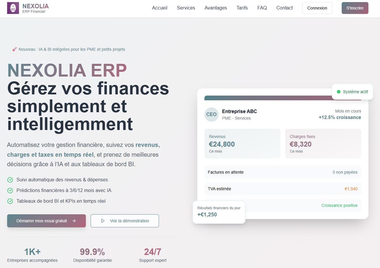 SaaS SME Financial Management